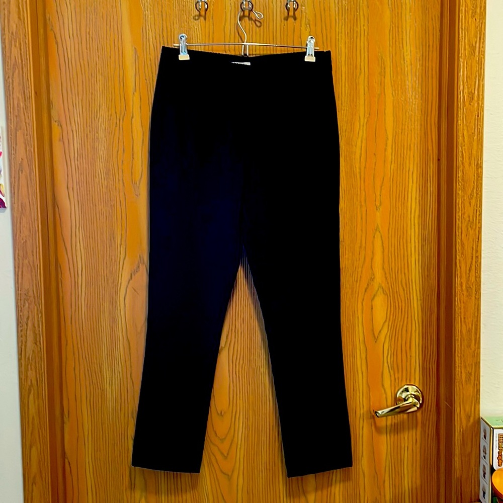 Kate Spade Black side zip dress pants size 10 EUC